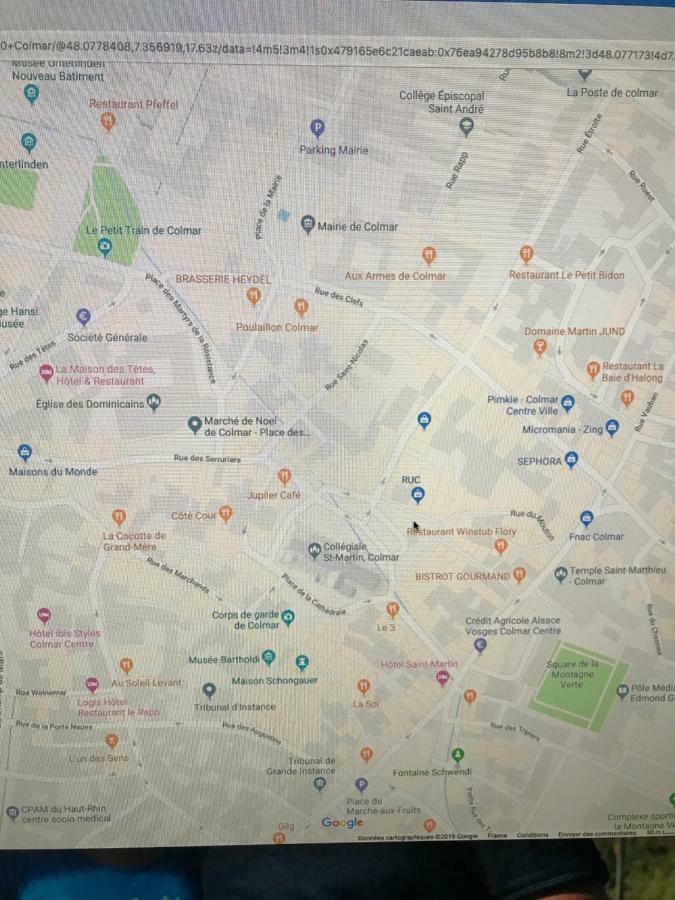Le Muscat Apartman Colmar Kültér fotó